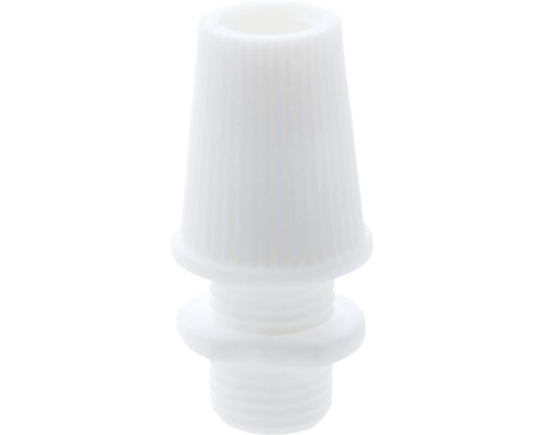 Trekontlasting met kabelwartel, wit, voor verlichting