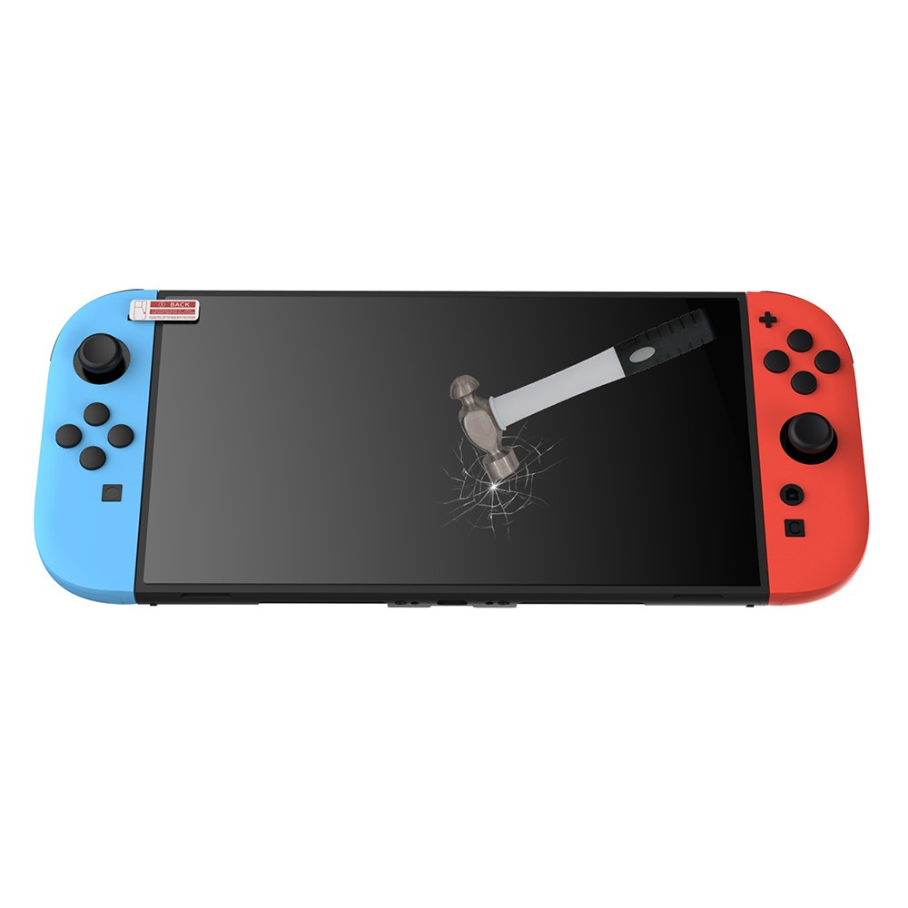 (2er Set) Nintendo Switch V2 Full-Screen Vollbild Glas Display Schutz