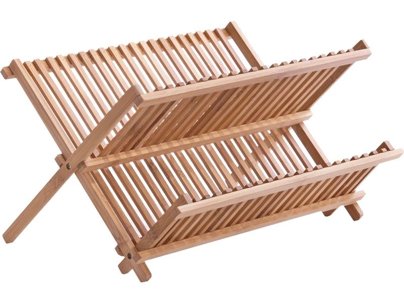 Zeller Present Abtropfgestell 42 x 35 x 25 cm, Bambus Geschirrabtropfständer