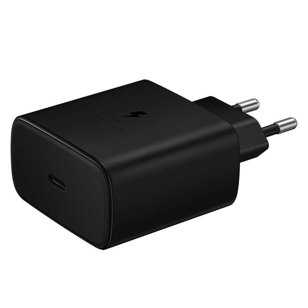 (1m) 45W Super Fast Charging 2.0 Schnell Ladegerät (PD/5A)   USB C auf USB C Ladekabel (EP-TA845XBEGWW) - Schwarz