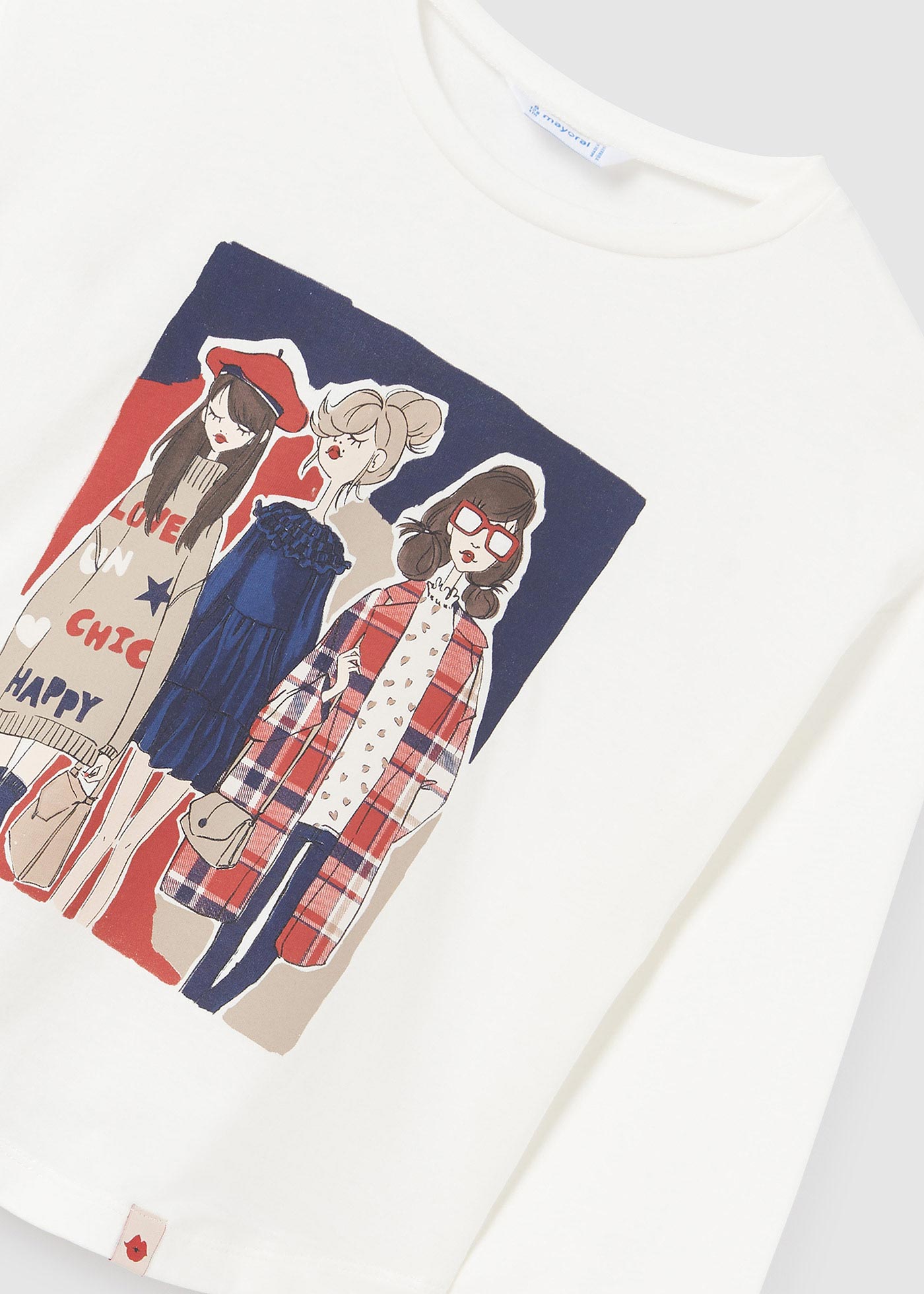 Camiseta estampada Better Cotton para meninas