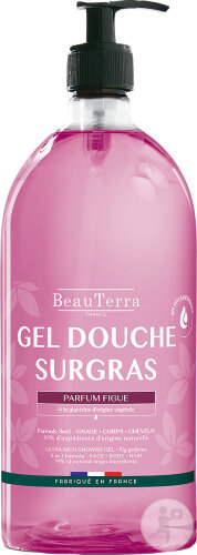 Beauterra Gel Douche Surgras Figue 1l