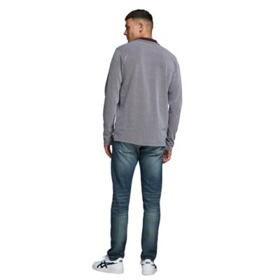 Polo à manches longues homme Jprbluwin JACK JONES PREMIUM