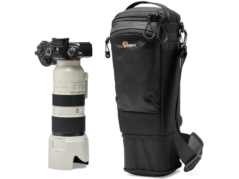 Lowepro Kamera-Tasche ProTactic TLZ 75 Slim AW III TopLoader für Vollformatkamera mit 70-200 mm F/2.8-Objektiv