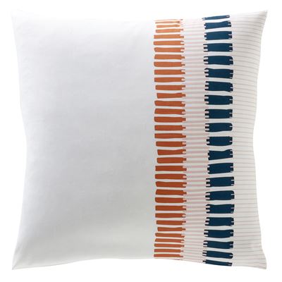 Linge de lit à rayures colorées - BECQUET CRÉATION