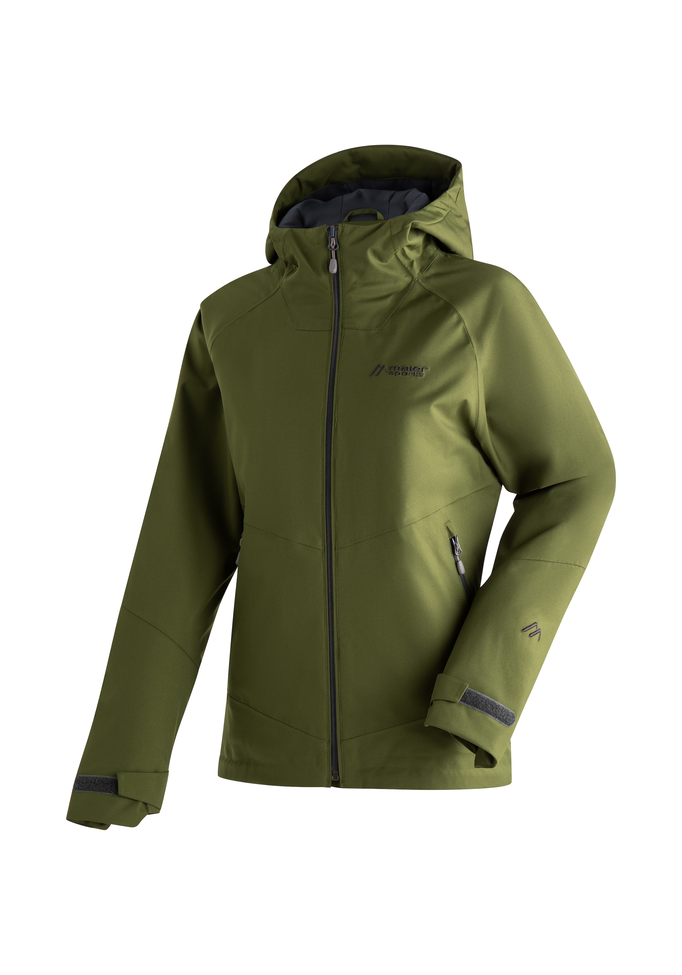 Maier Sports Outdoorjacke »Solo Tipo W« Damen Wanderjacke, atmungsaktiv und wasserdicht, Regenjacke mit Kapuze
