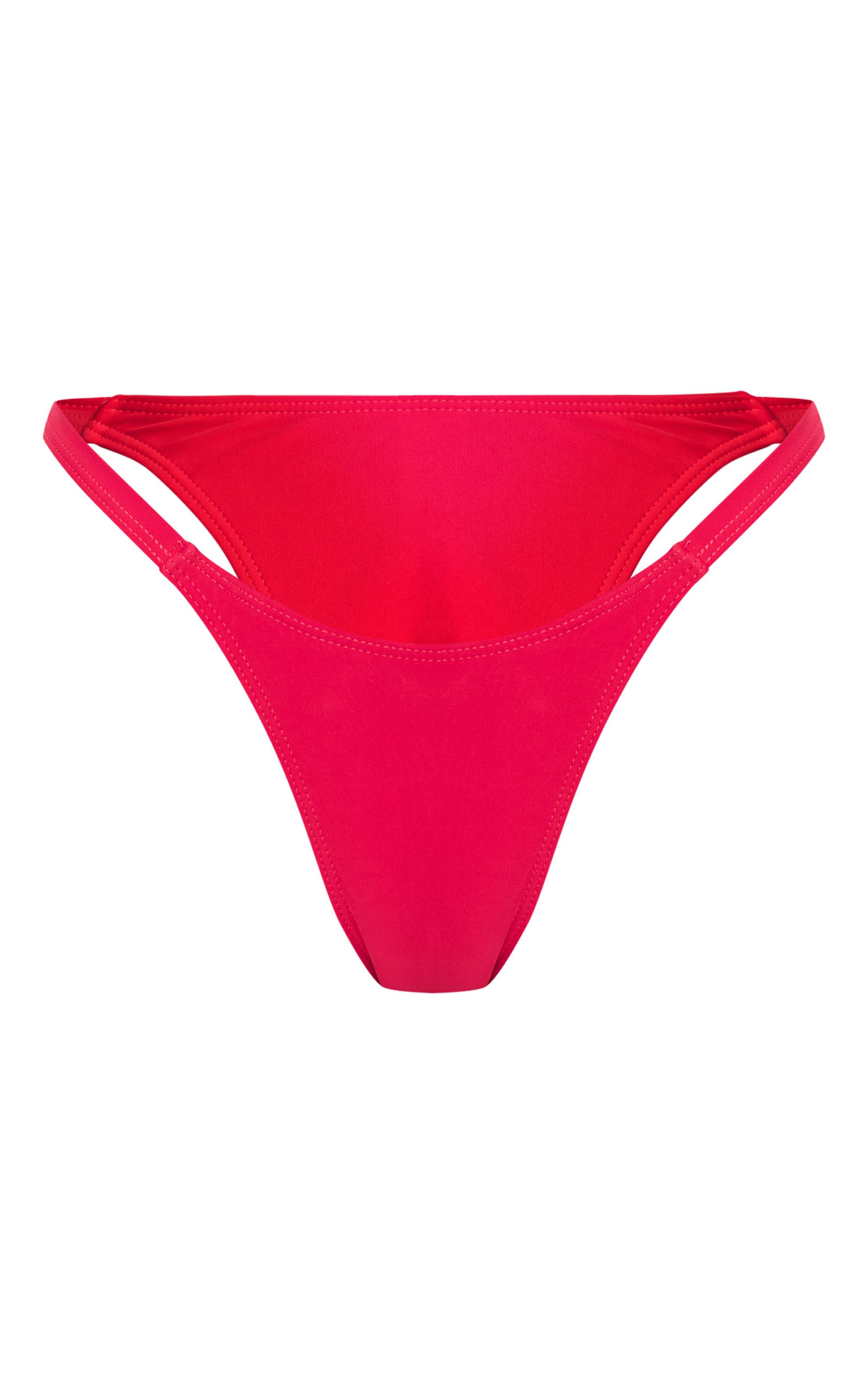Fuchsia Bas De Bikini Micro Tanga