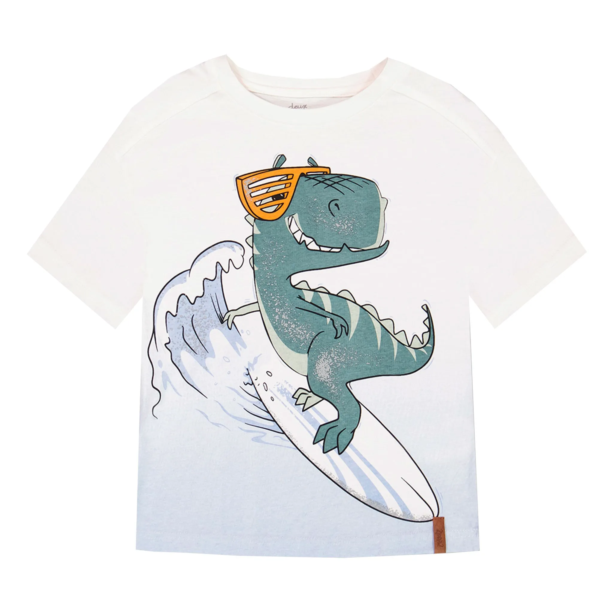 Deux par Deux T-shirt Dino Surf BOYS 3-6ans