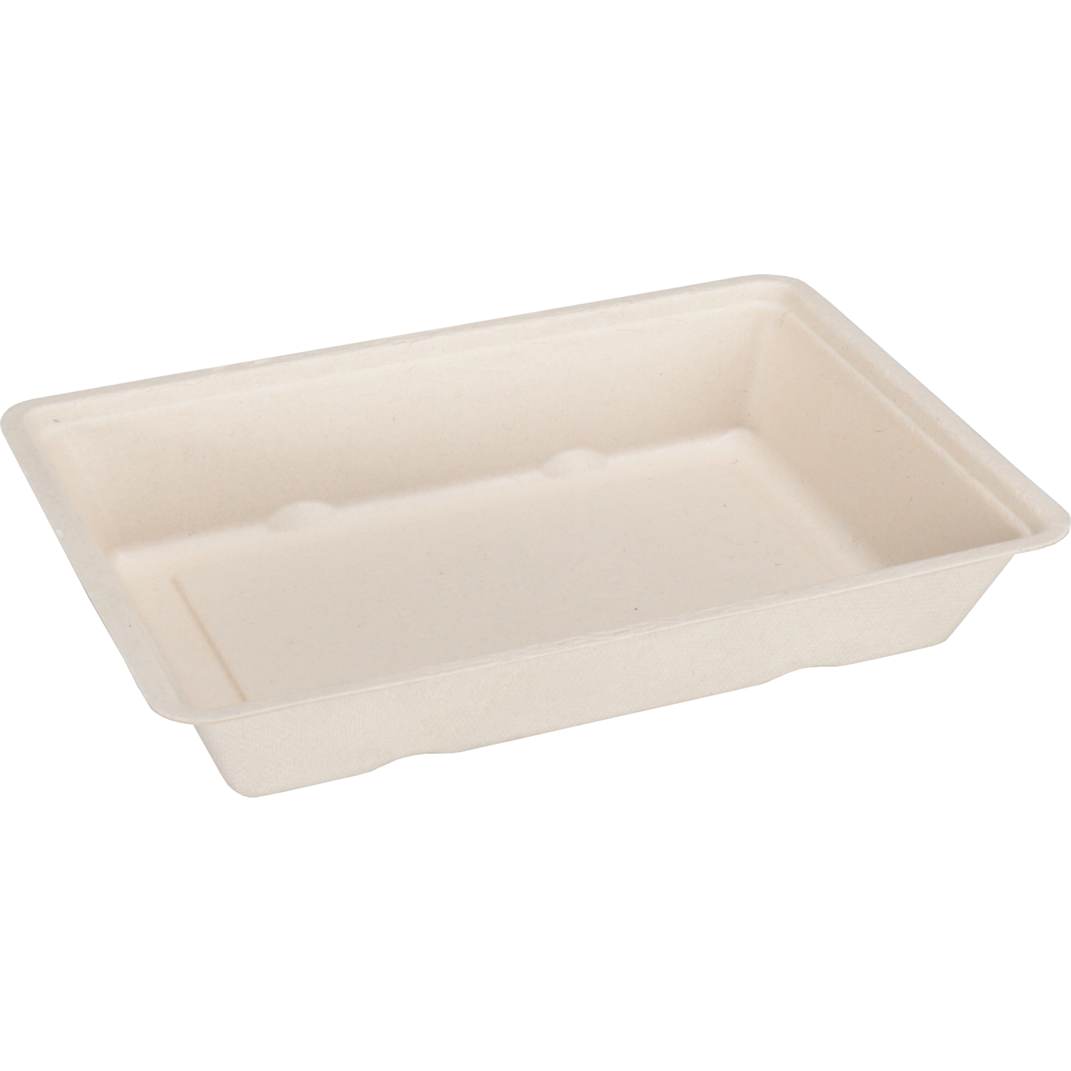 Depa Bak, Bagasse (suikerrietpulp), A50, snackbak, 202x140x36mm, naturel