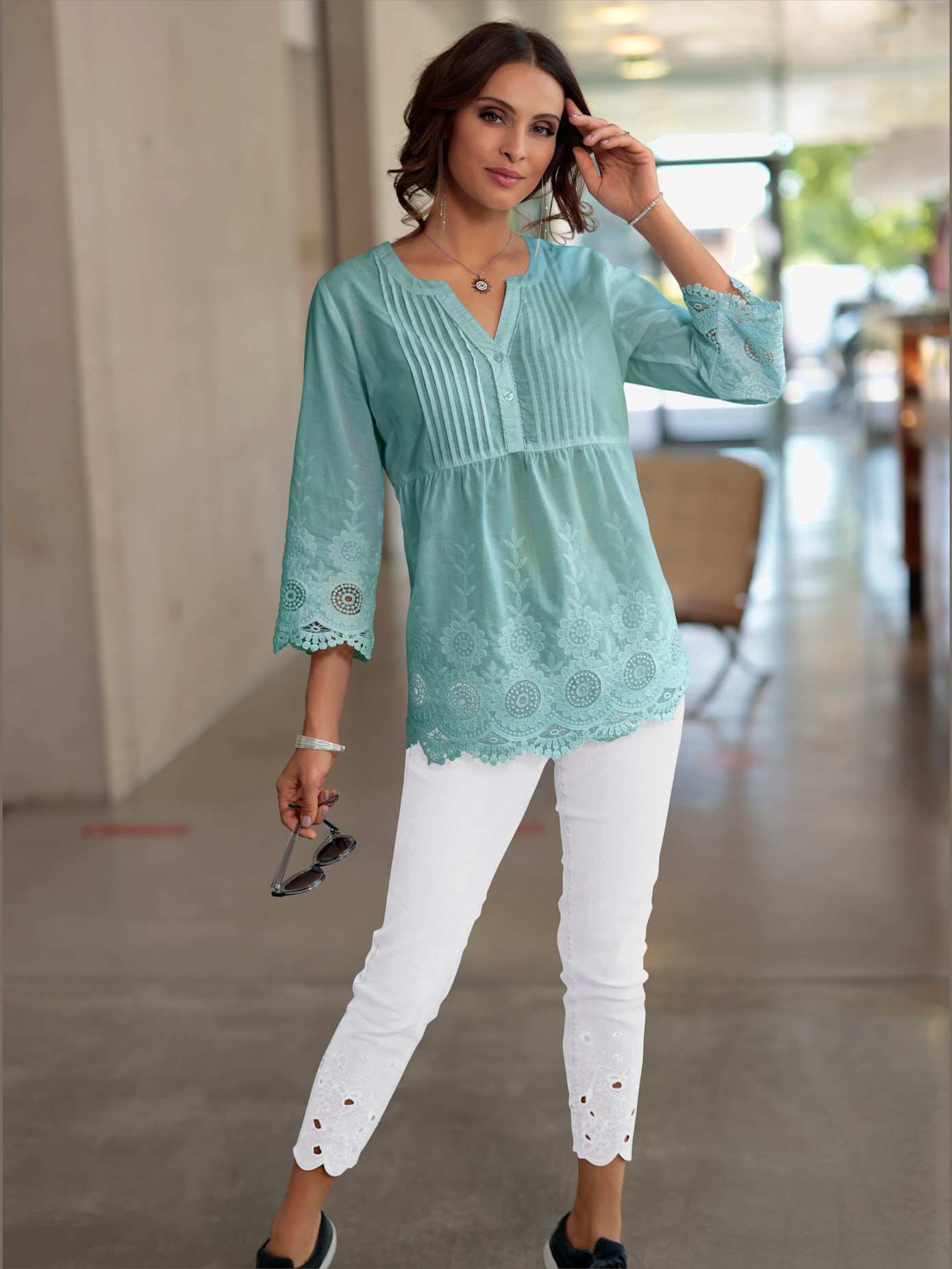 Chemisier pur coton