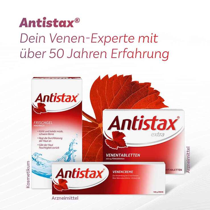 Antistax® Frischgel Kosmetikum für müde & schwere Beine, 125 ml