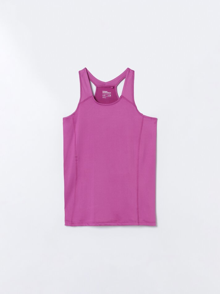 Conjunto com 2 regatas esportivas - Violeta