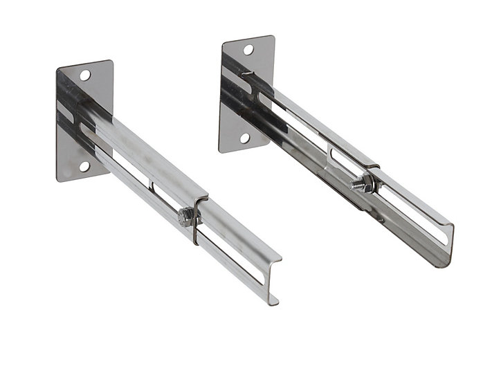 Rallonge collier murale réglable 5 à 20 cm noir Poujoulat
