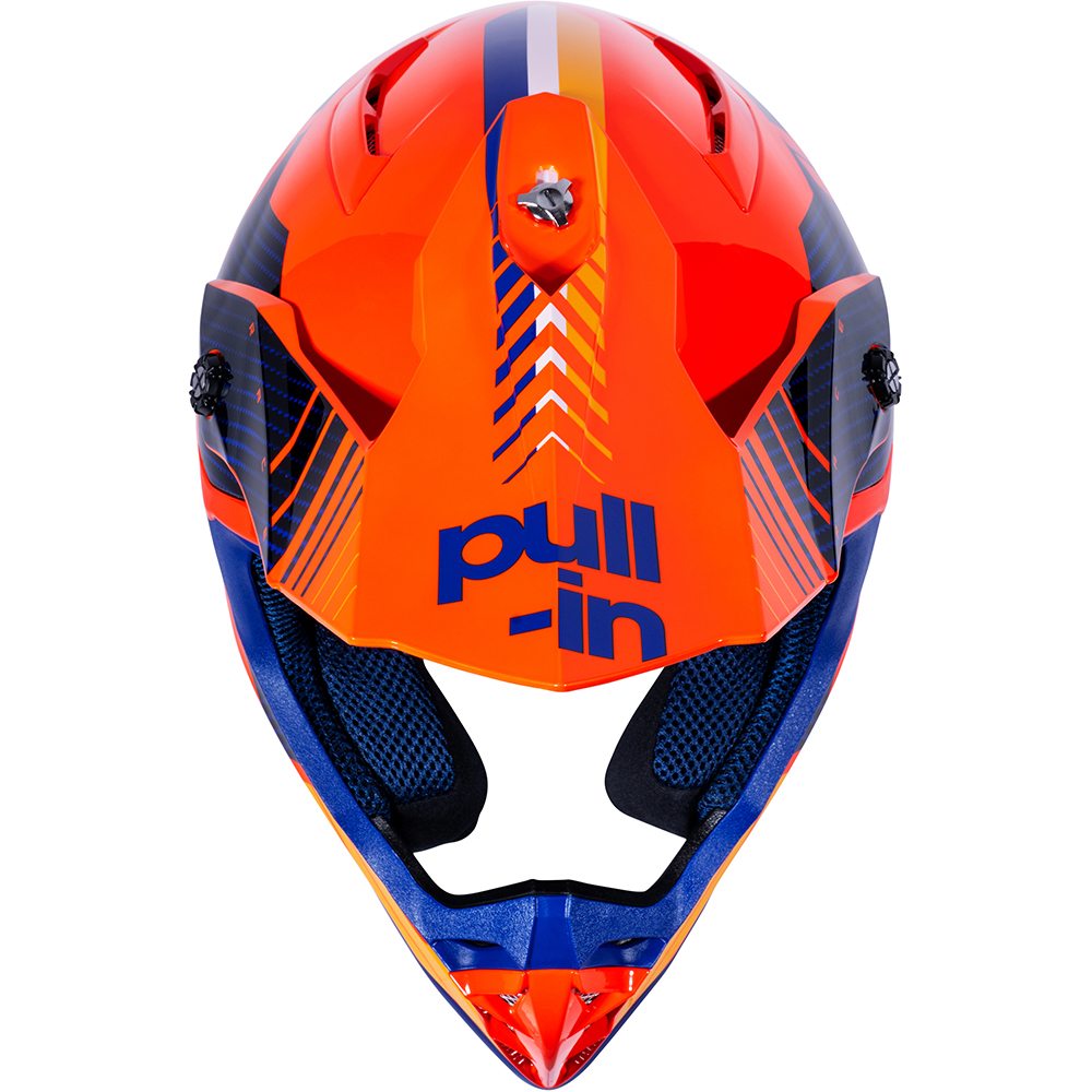 pull-in - Casque Race - 2023 Orange / Bleu