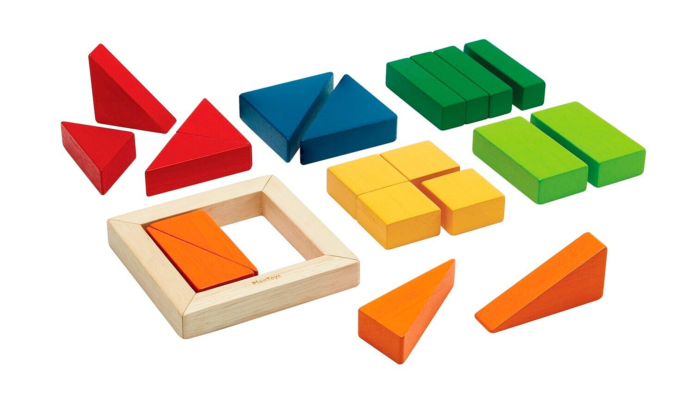 PlanToys Geo Blöcke Unit Link