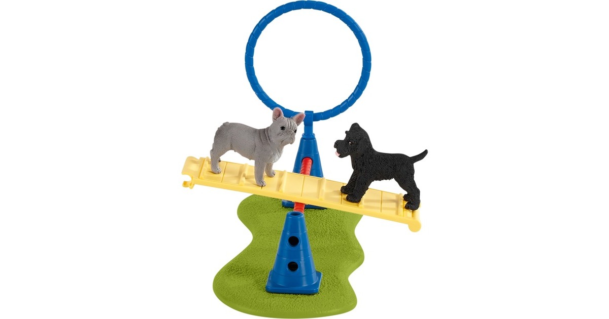SchleichFarm World - Speelplezier voor honden speelfiguur  (42536)