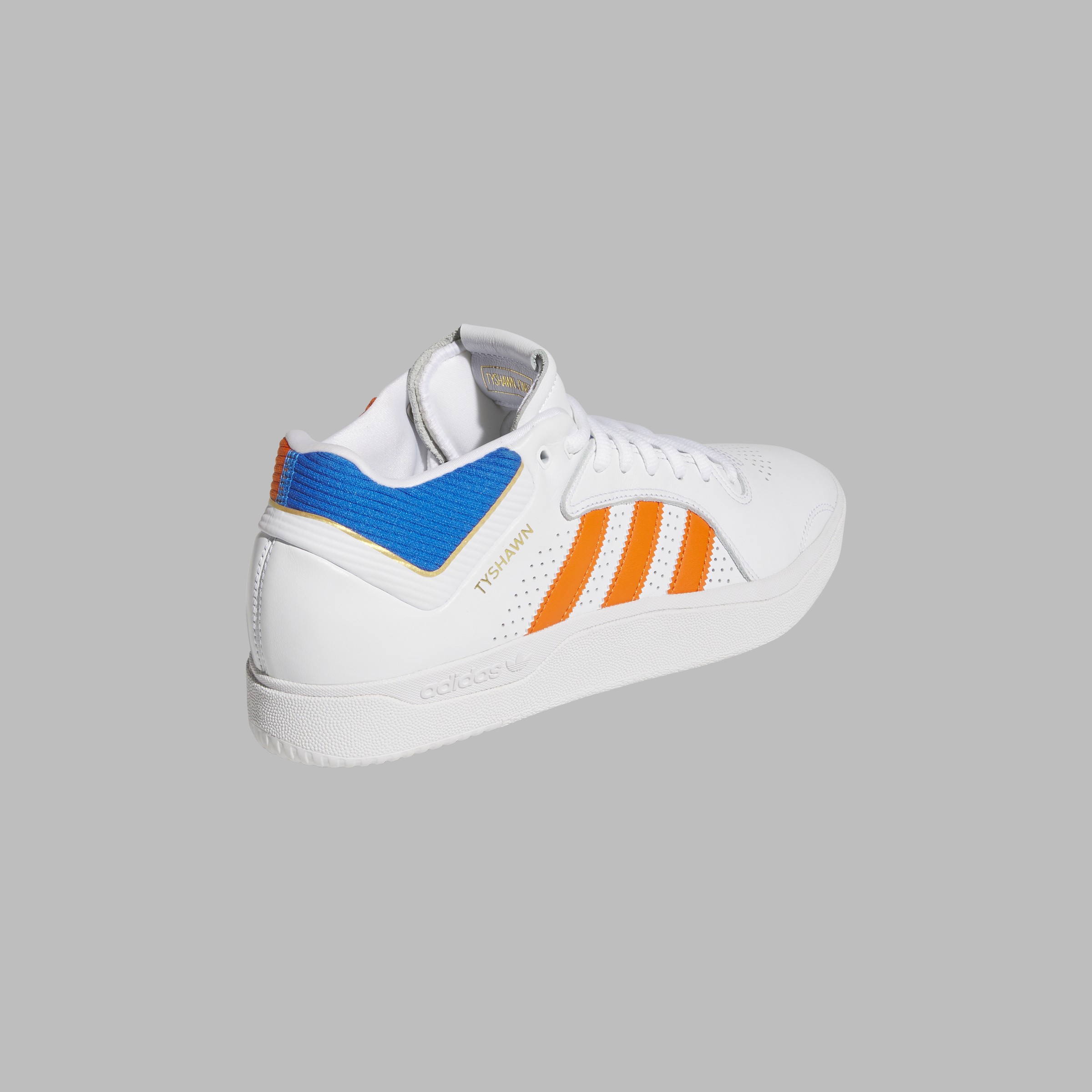 Adidas Skateboarding Tyshawn Cloud White Orange Blue Bird 4 US / 36 EU