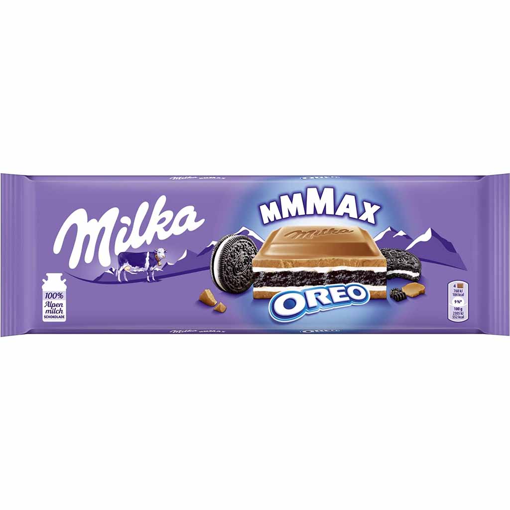 MILKA Tafelschokolade MMMAX Oreo 300g MHD:3.10.25