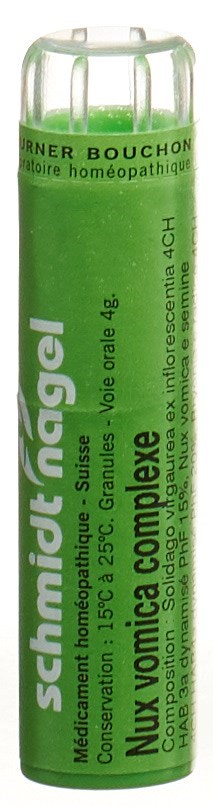 SCHMIDT-NAGEL Nux vomica complexe Gran 4 g