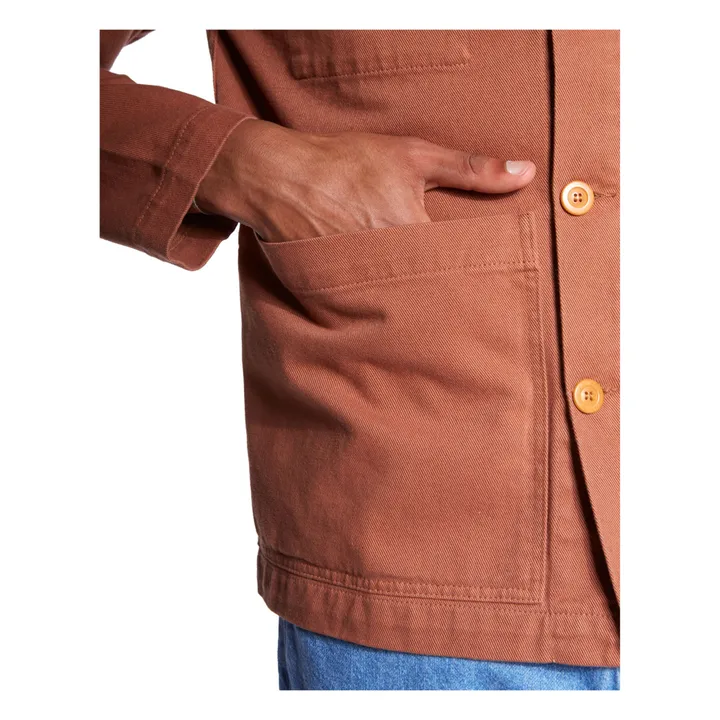 Olow Veste Chucalescu Coton Bio | Terracotta