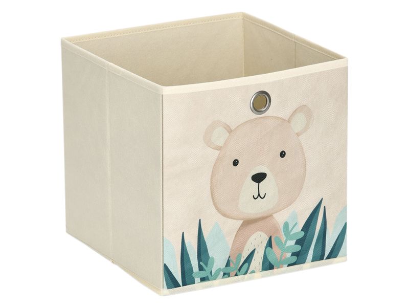 Zeller Present Spielzeugbox Koala 28 x 28 cm Aufbewahrungsbox für Kinderzimmer