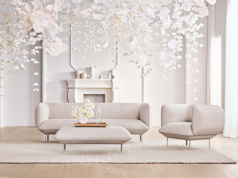 Bolia Funo vloerkleed 250x250 creme