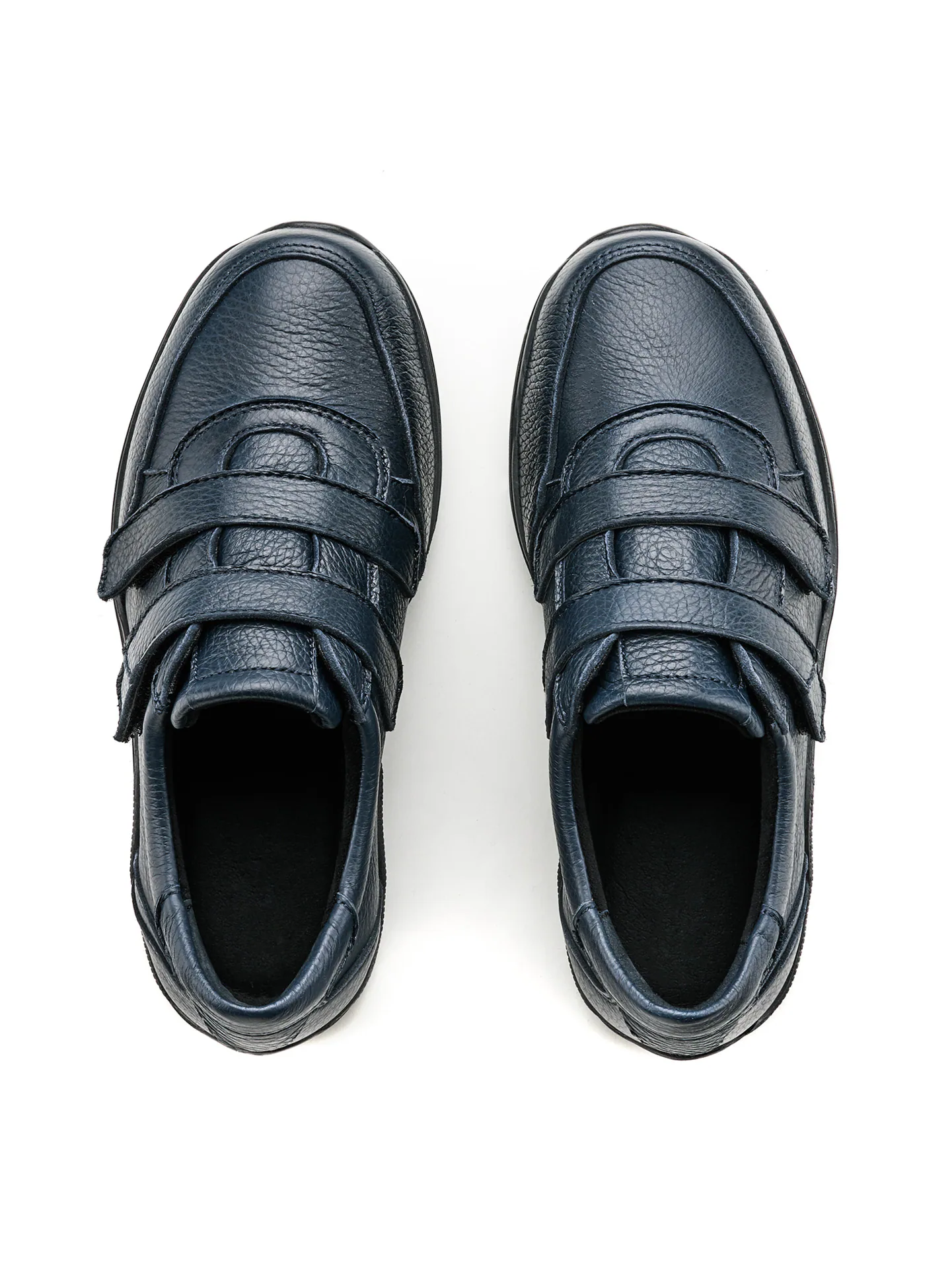 Hirschleder-Klettschuh