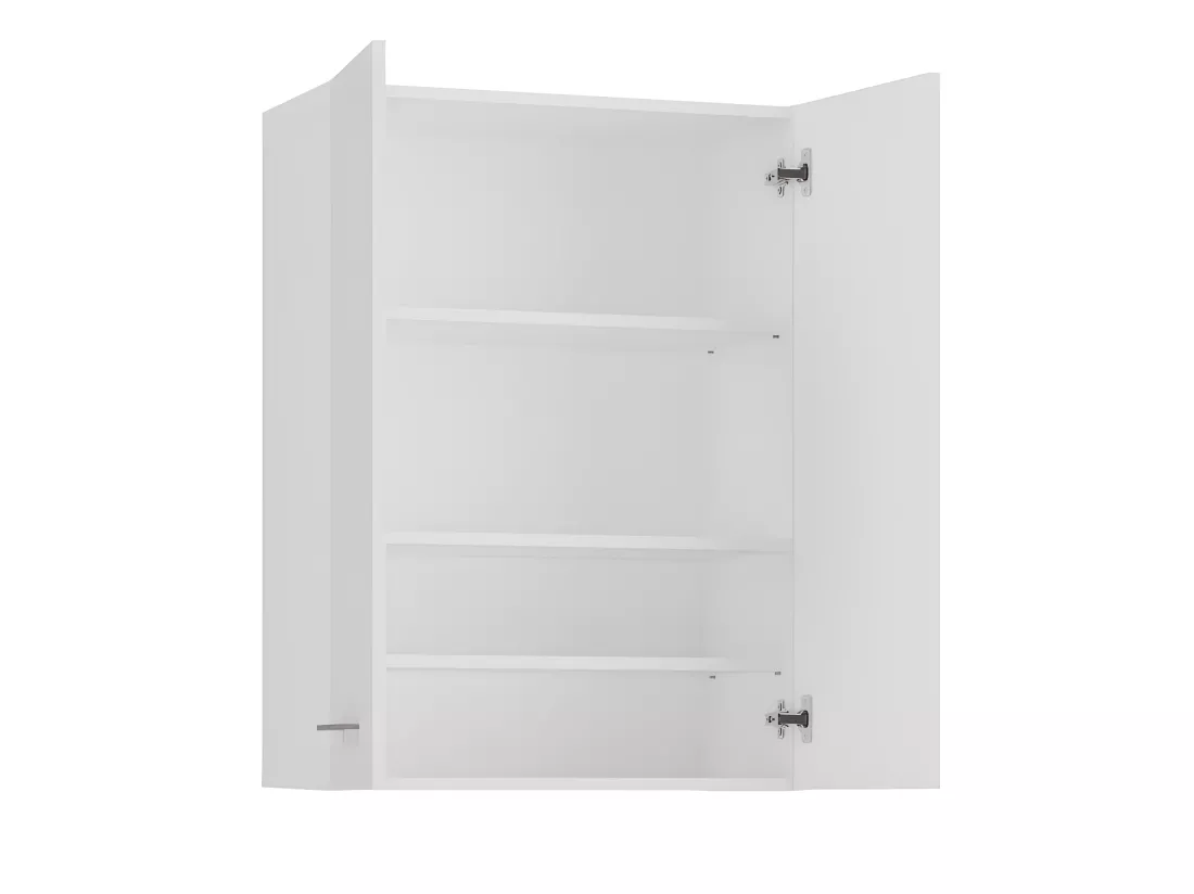 NELLIO - Armoire de toilette murale - Meuble SDB à suspendre - Dimensions 64x30x90 cm - Rangement Salle de bain