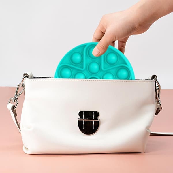 INF Pop it Fidget Toy for avslapning Grønn