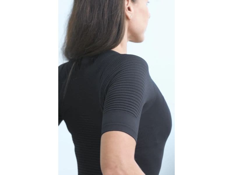 Anodyne Körperhaltung Shirt Damen, schwarz Grösse XS/S Haltungskorrigierendes Shirt für Damen