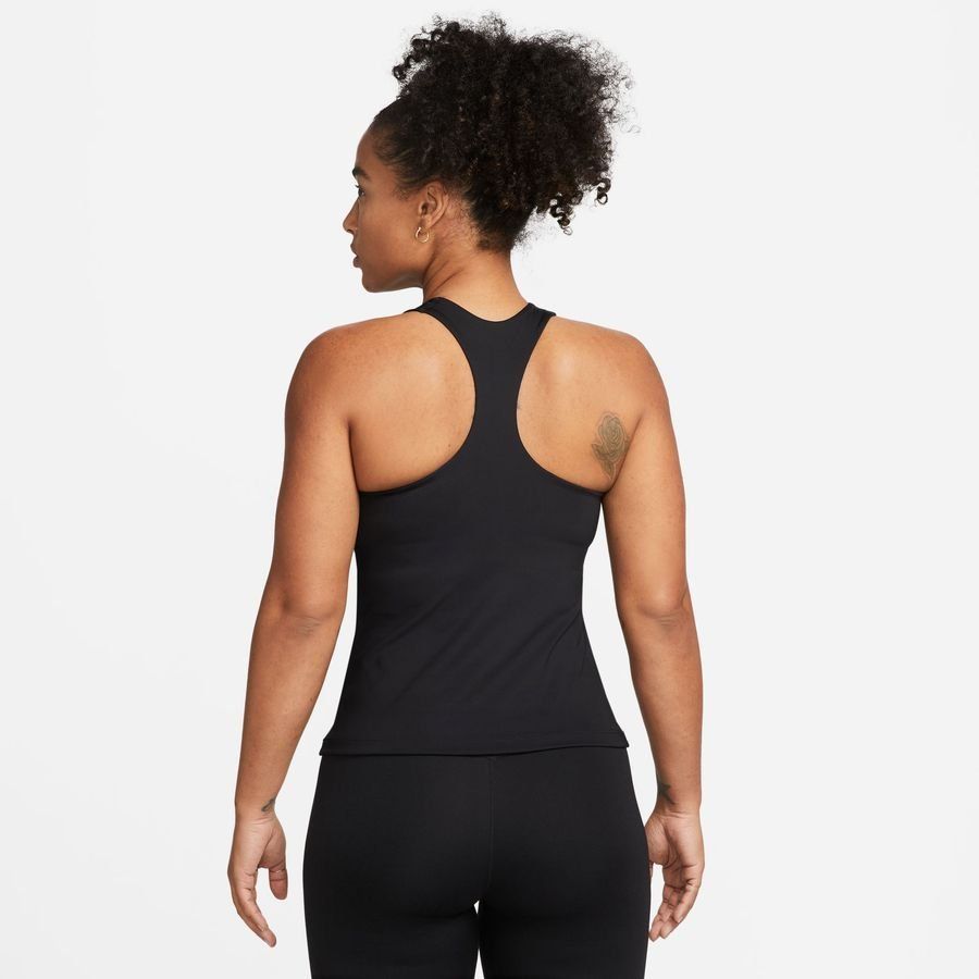 Nike Swoosh Women's Medium-Support BLACK/BLACK/WHITE