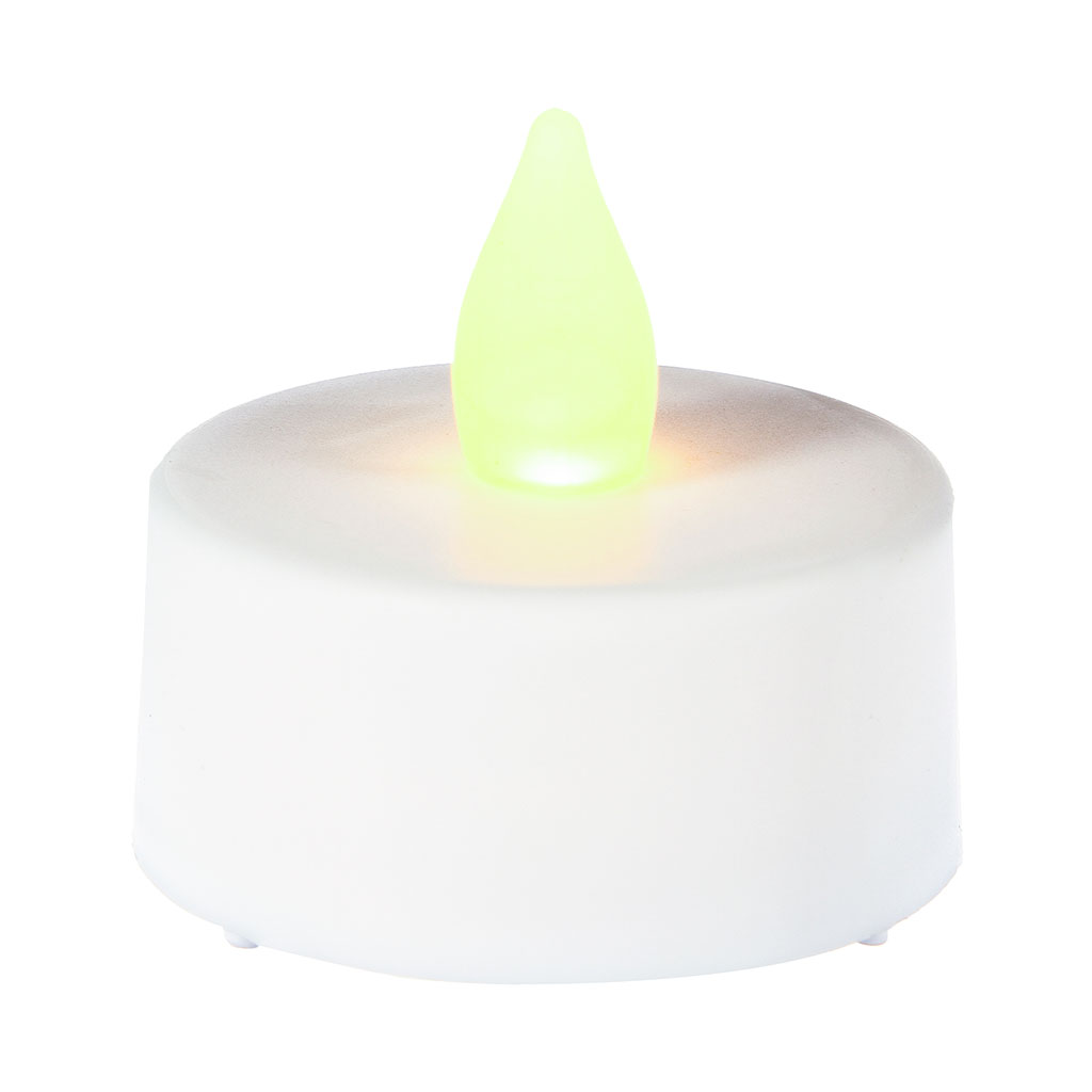 Lot de 16 bougies chauffe plat led D 4x3.7cm