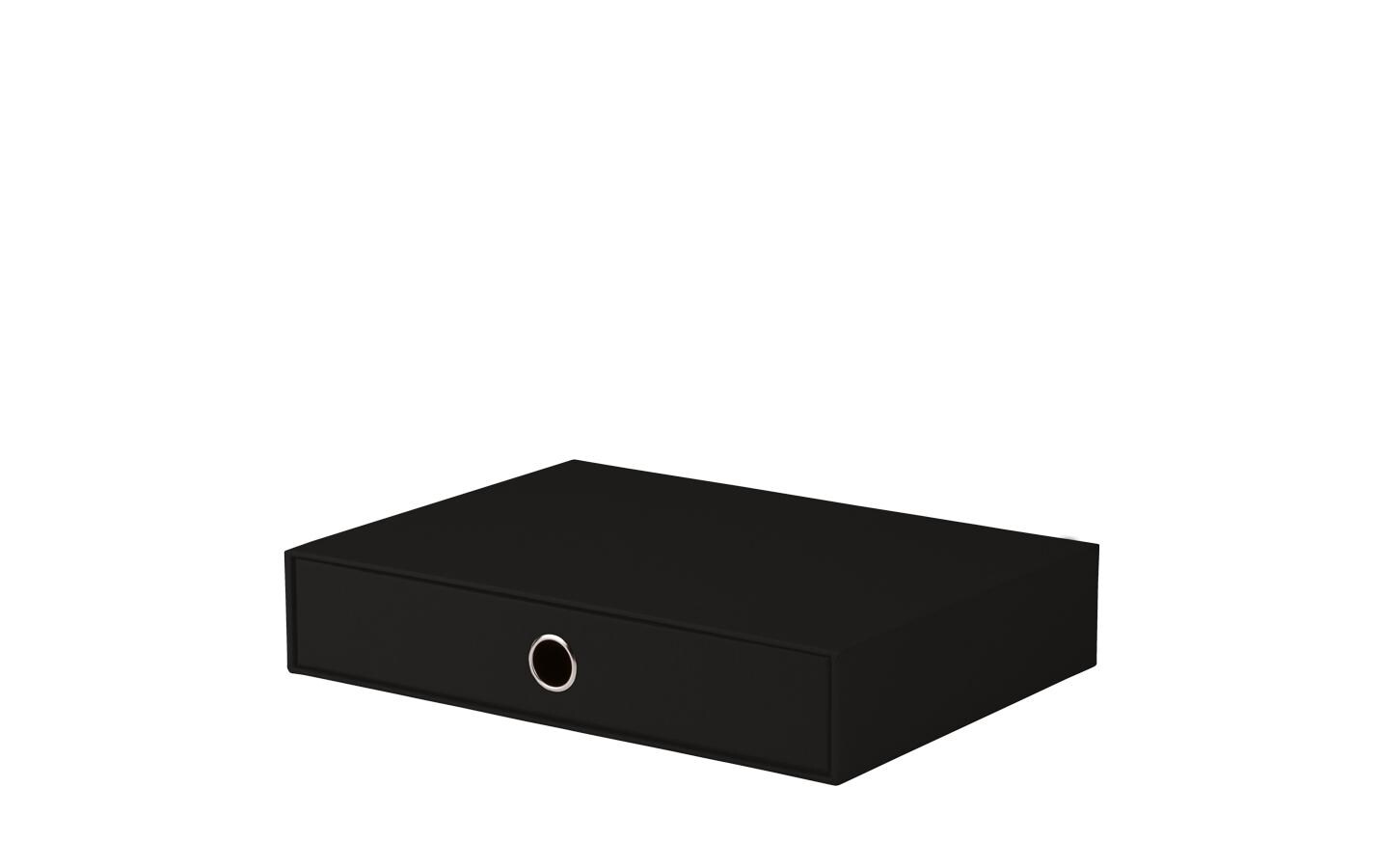 Schubladenbox S.O.H.O. Schwarz für A4Schubladenbox A4
