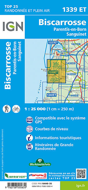 IGN - TOP25 1339ET BISCARROSSE IGN