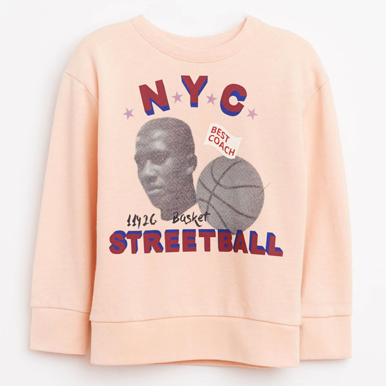 Bellerose Sweat Fago en Coton rose clair