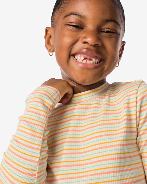 t-shirt enfant côtelé multi