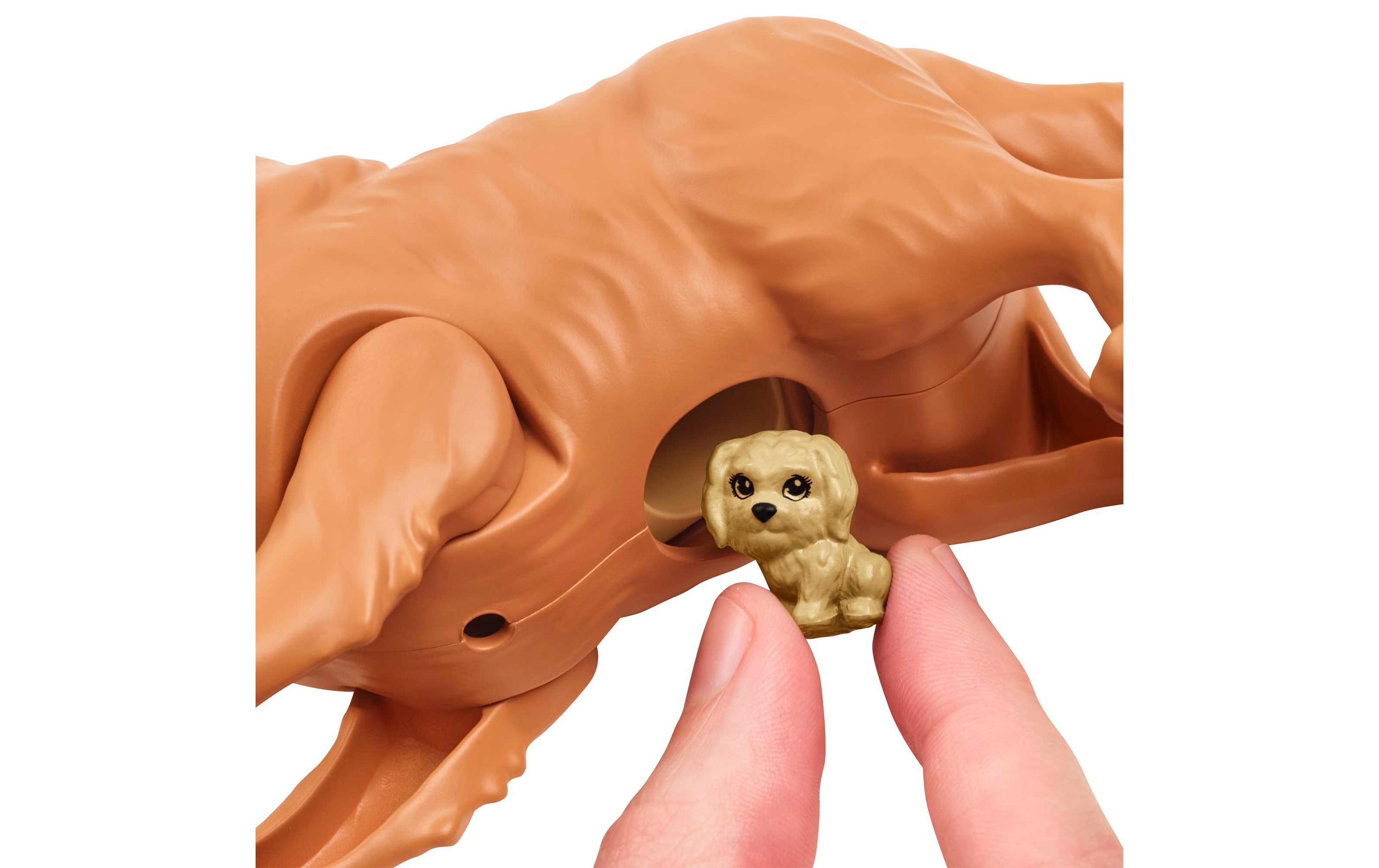 Spielset Puppe mit Hund und WelpenBarbie Welpen-Spielset