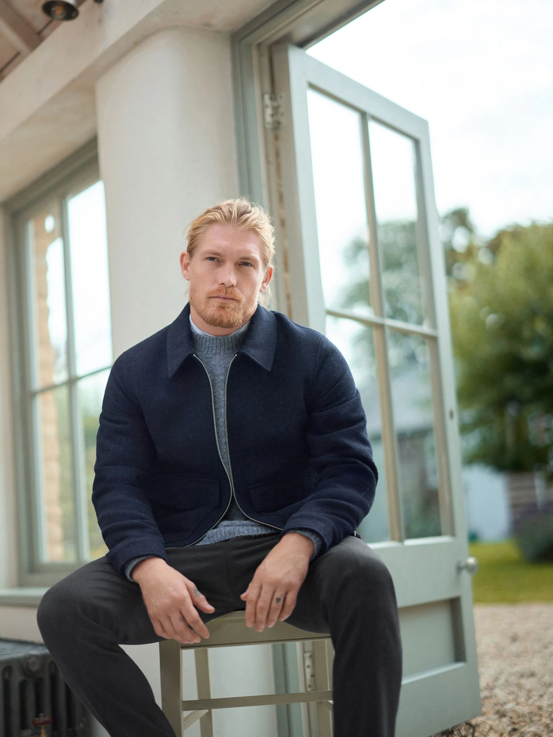 Donkerblauw - Signature 100% Wool Jacket
