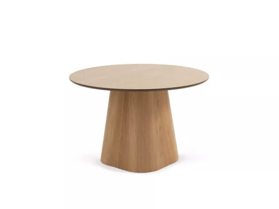 Table de salle à manger en contreplaqué de chêne