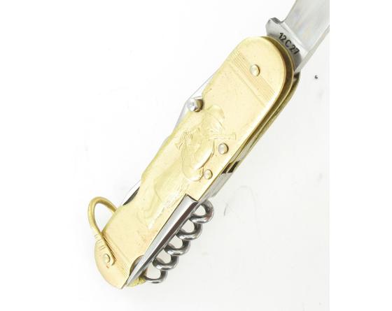 Chasseur - Chien - 6 pièces - Inox Couteau de poche par Coursolle