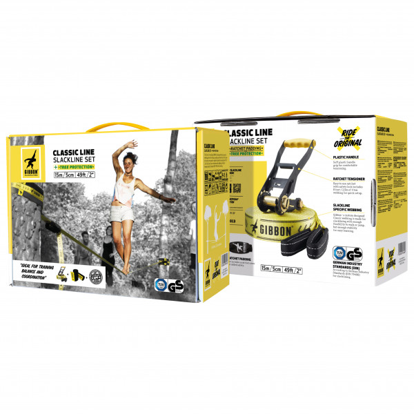 Gibbon Slacklines - Classicline Treewear Set