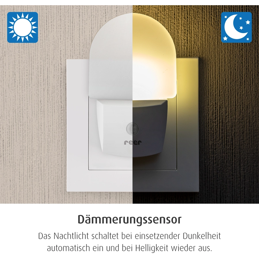 reer Nachtlicht  - Nightguide mit Dämmerungssensor