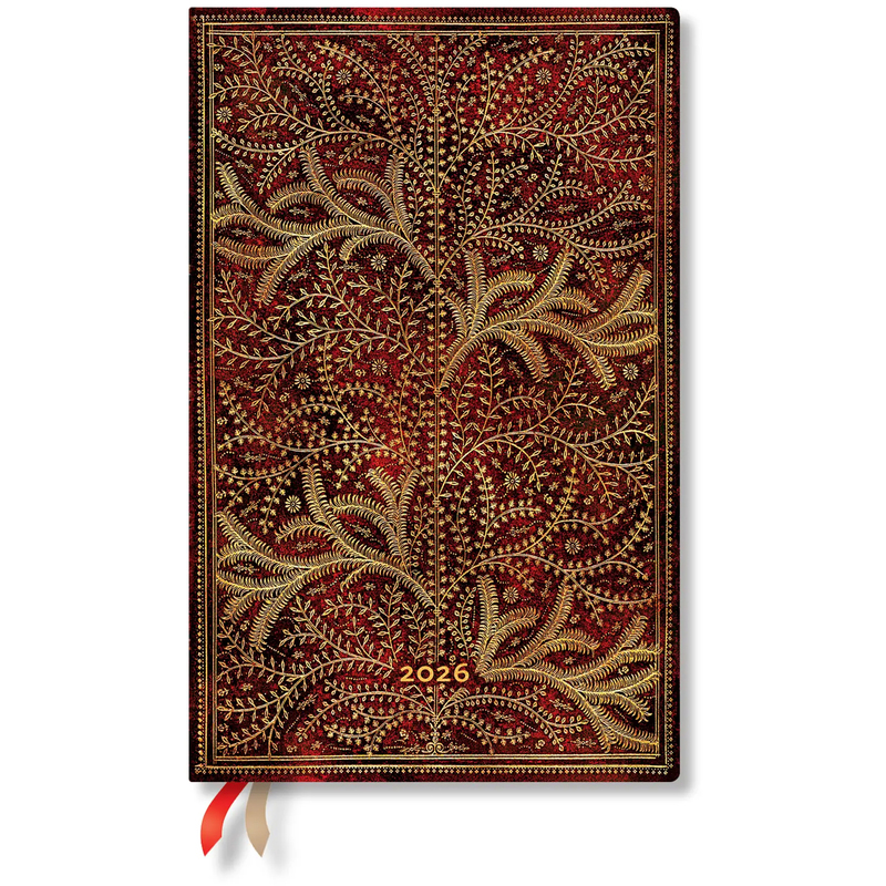 Paperblanks Agenda 2026 Maxi, Wildwood, Softcover, 1 Woche / 2 Seiten