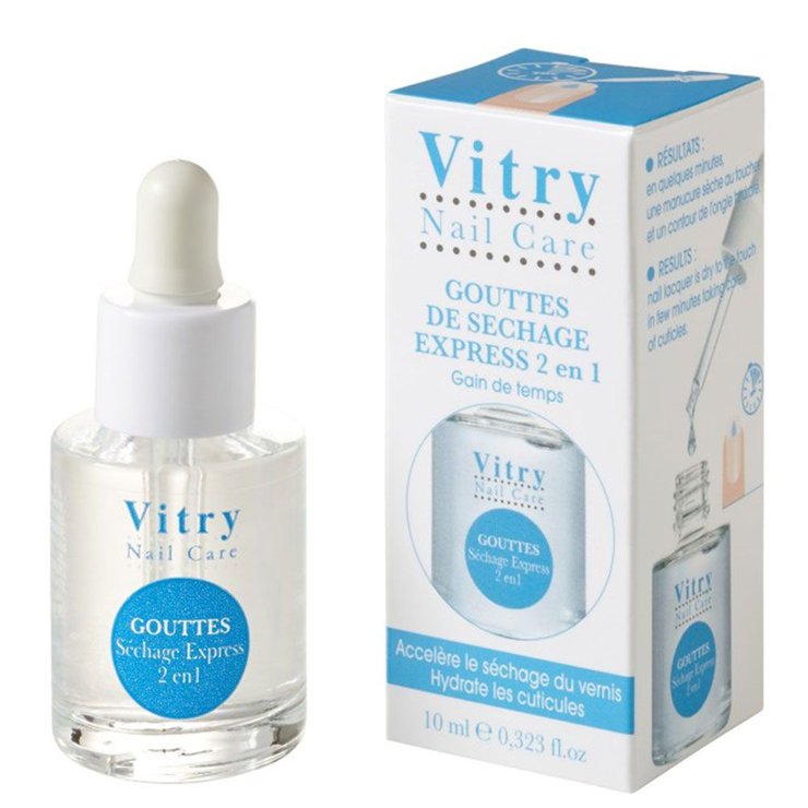 Gouttes De Sechage Express 2 En 1 - 10ml Vitry