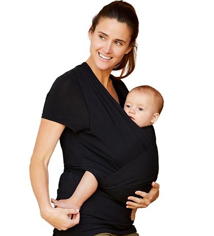 Moby Babytragetuch -T-Shirt - Bump & Beyond - Schwarz