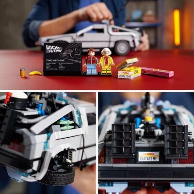 LEGO Icons 10300 Tidsmaskinen fra Tilbake til fremtiden