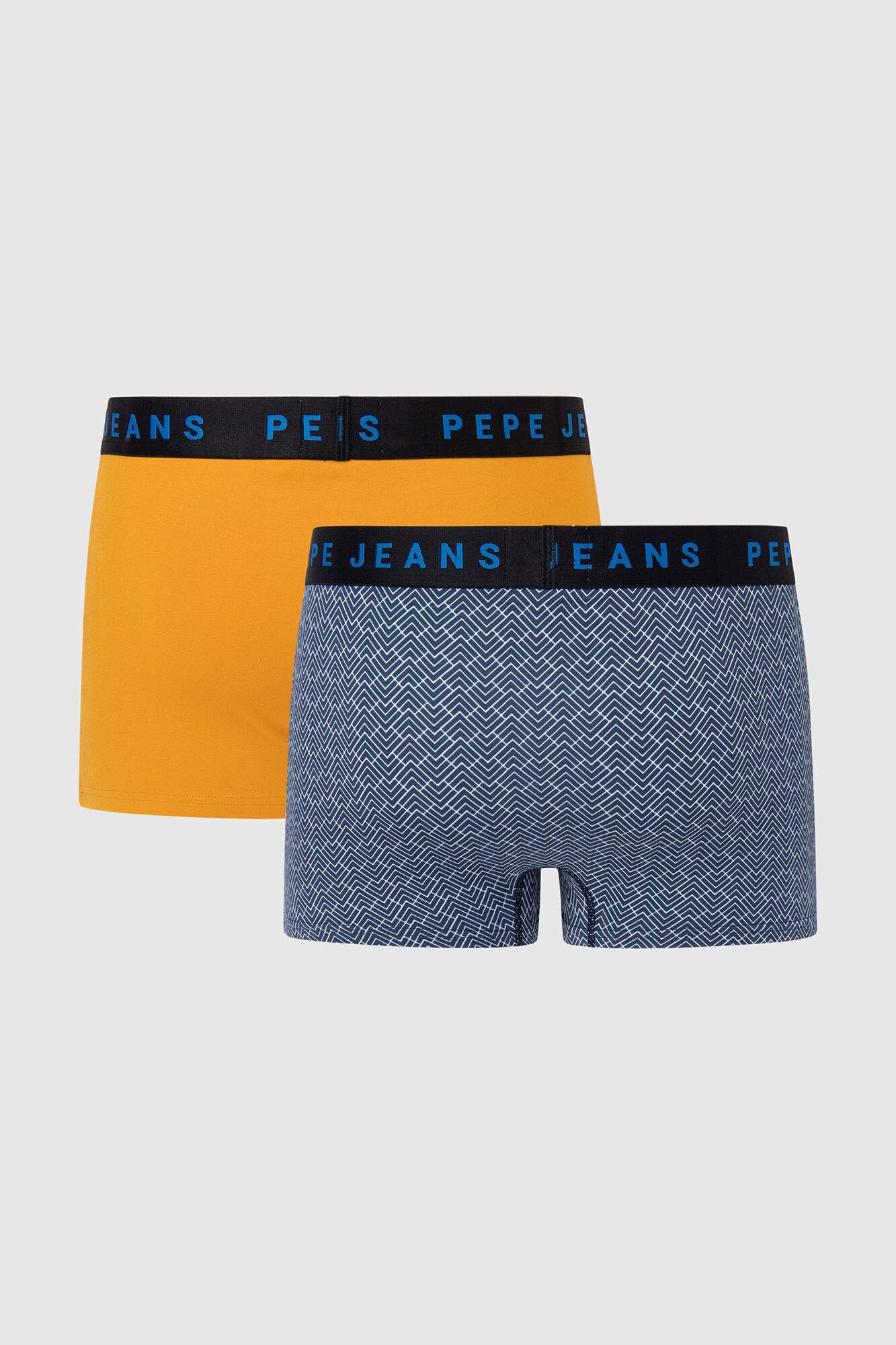Pacote com 2 cuecas boxer com estampa geométrica