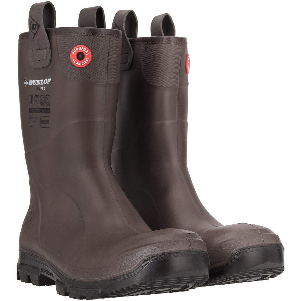Dunlop Rigpro - Werklaarzen - Donkerbruin - 41