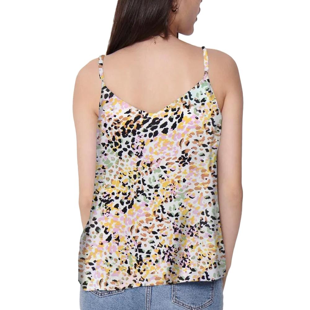 JDY Top Blanc Femme Jacqueline De Yong Life Easy Singlet Wvn