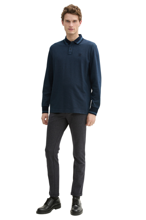 Tom Tailor blauwe heren polo